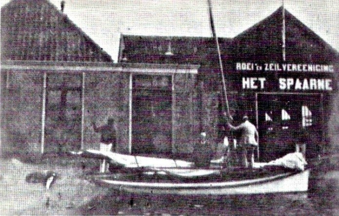 Figuur 1 Eerste clubhuis 1885 1890